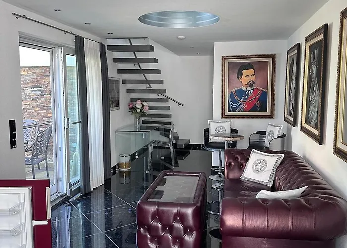 アパート Luxus Garten Maisonette Im Herz Von *