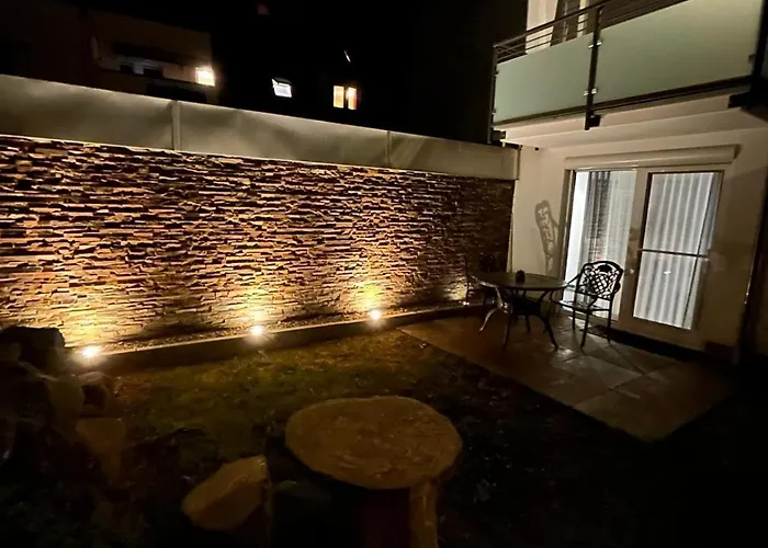 Luxus Garten Maisonette Im Herz Von バート・ヴェリスホーフェン