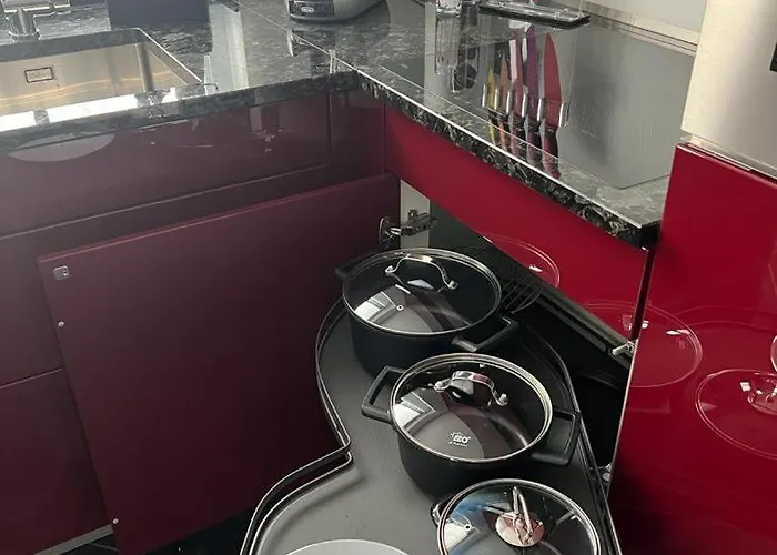 Luxus Garten Maisonette Im Herz Von * バート・ヴェリスホーフェン