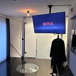 شقة Luxus Garten Maisonette Im Herz Von *